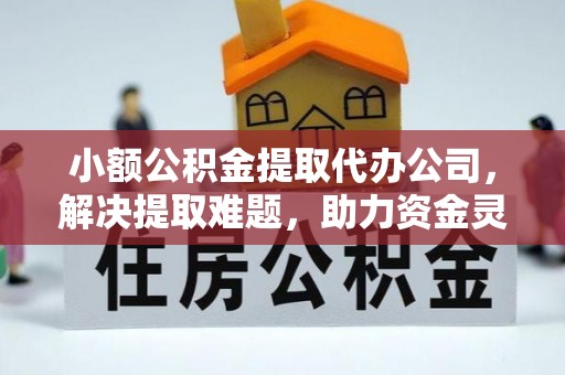 洪雅小额公积金提取代办公司，解决提取难题，助力资金灵活使用