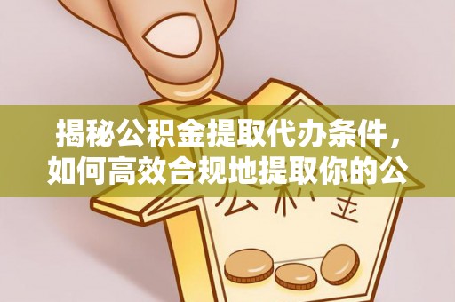 洪雅揭秘公积金提取代办条件，如何高效合规地提取你的公积金