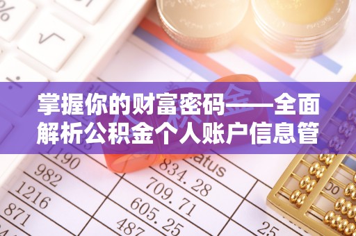 洪雅掌握你的财富密码——全面解析公积金个人账户信息管理与优化