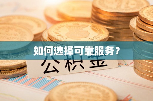 洪雅如何选择可靠服务？