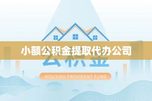 洪雅小额公积金提取代办公司
